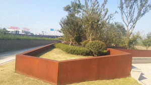 张家口耐候钢挡土墙